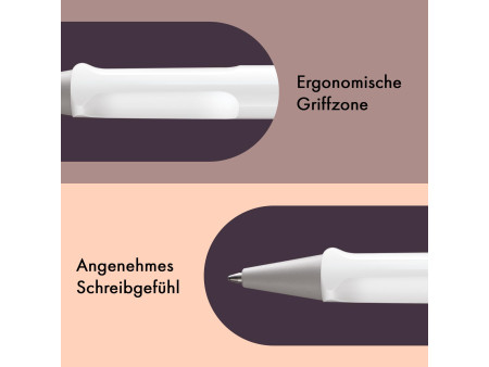 LAMY Stylo à bille rétractable safari white