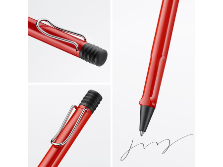 LAMY Stylo à bille rétractable safari red