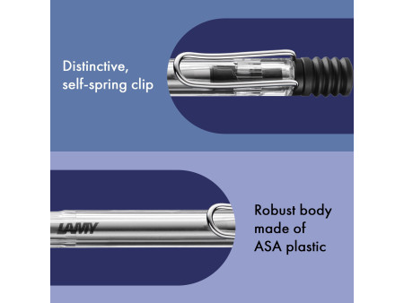 LAMY Stylo à bille rétractable safari vista