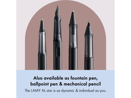 LAMY Stylo roller AL-star black