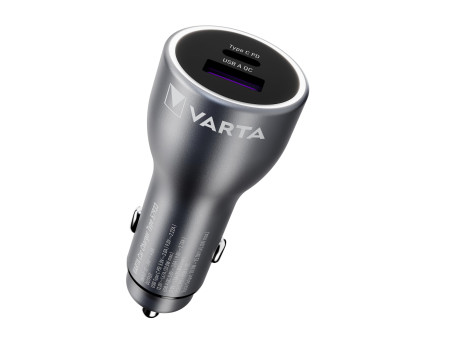 VARTA Chargeur allume-cigare 'Car Charger', 1 USB-A/1 USB-C