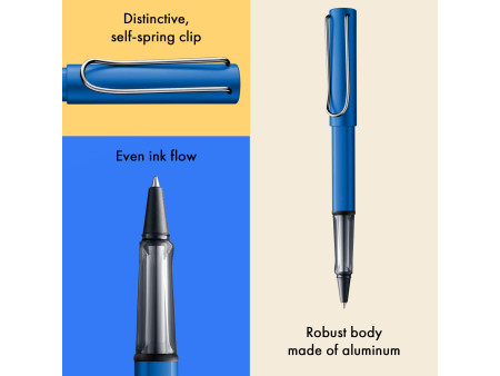 LAMY Stylo roller AL-star oceanblue