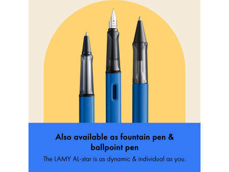 LAMY Stylo roller AL-star oceanblue