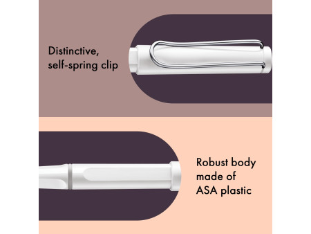 LAMY Stylo roller safari white