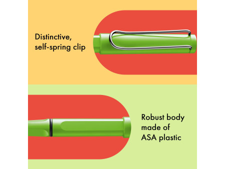 LAMY Stylo roller safari green