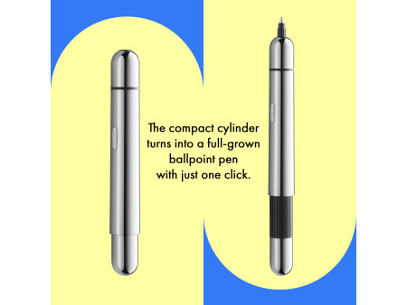 LAMY Stylo à bille rétractable pico chrome