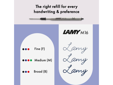 LAMY Stylo à bille rétractable logo mat black