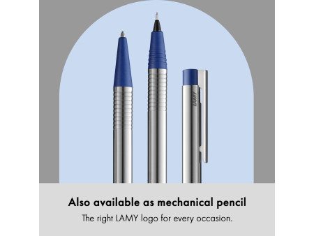 LAMY Stylo à bille rétractable logo mat blue