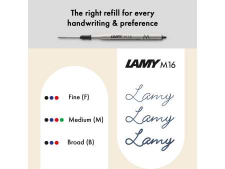 LAMY Stylo à bille rétractable logo mat red