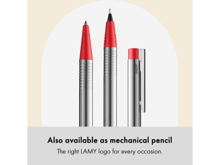 LAMY Stylo à bille rétractable logo mat red