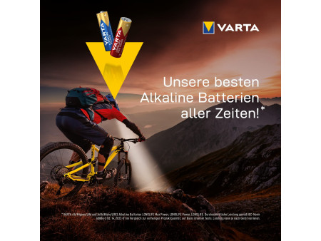 VARTA Pile alcaline 'LONGLIFE POWER', Mignon AA, 8+4