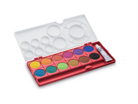 LAMY Boîte de pastille de peinture aquaplus, rouge