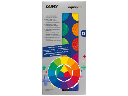 LAMY Boîte de pastille de peinture aquaplus, bleu