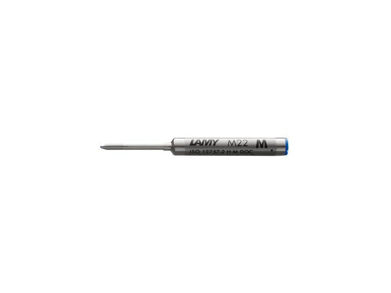LAMY Mine compacte M22 B pour stylo à bille, blister, bleu