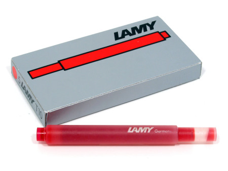 LAMY Cartouche d'encre grande capacité T10, rouge