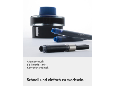 LAMY Cartouche d'encre grande capacité T10, turquoise