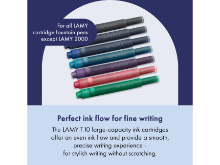 LAMY Cartouche d'encre grande capacité T10, vert
