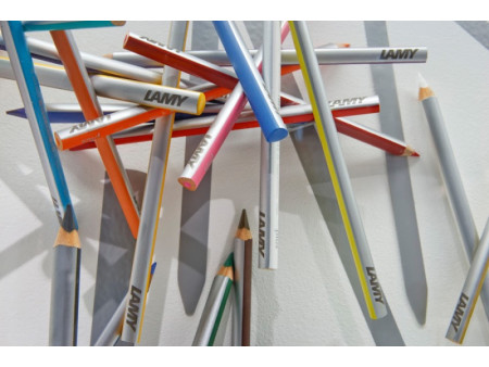 LAMY Crayon de couleur triangulaire plus, rouleau de 12