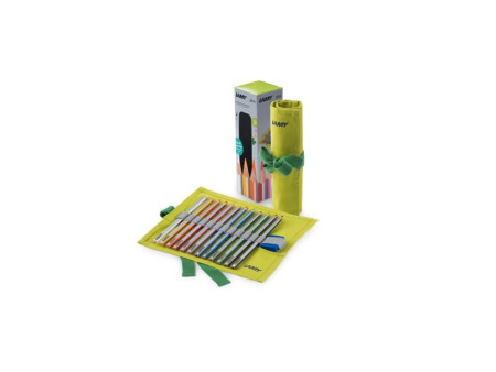 LAMY Crayon de couleur triangulaire plus, rouleau de 12