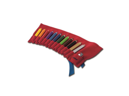 LAMY Crayon de couleur 3-en-1 3plus, rouleau de 12