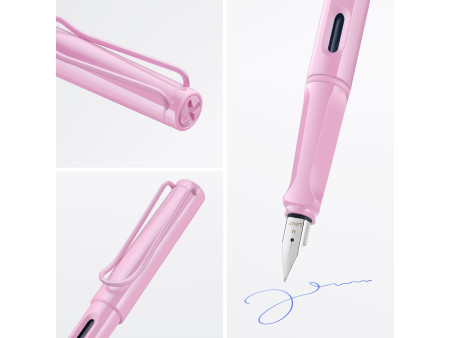 LAMY Stylo plume safari lightrose, taille de plume: M