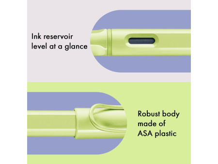LAMY Stylo plume safari springgreen, taille de plume: B
