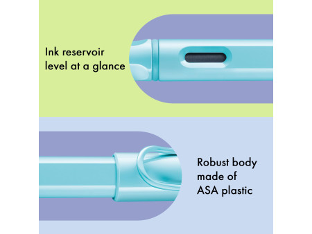 LAMY Stylo plume safari aquasky, taille de plume: F