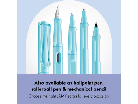 LAMY Stylo plume safari aquasky, taille de plume: B