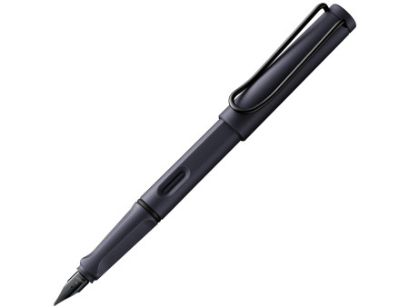 LAMY Stylo plume safari steel black, taille de plume: M