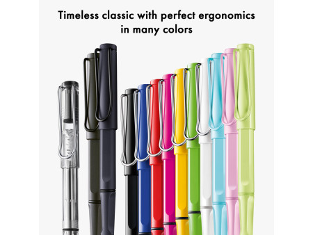 LAMY Stylo roller safari steel black