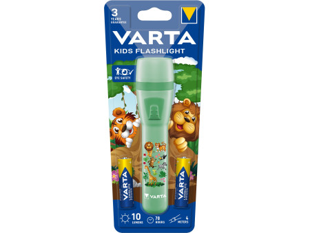 VARTA Lampe de poche pour enfants 'Kids Flashlight', vert