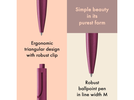 LAMY Stylo à bille rétractable noto burgundy