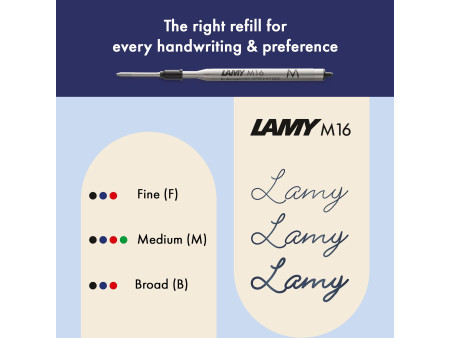 LAMY Stylo à bille rétractable noto blue