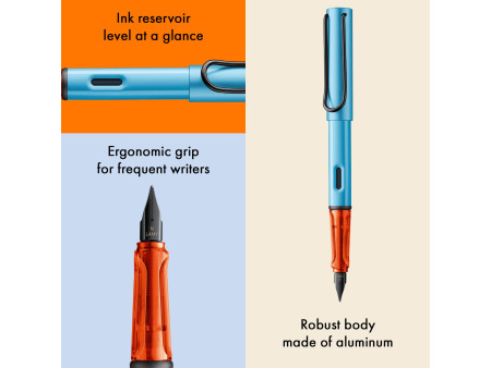 LAMY Stylo plume AL-star denim, taille de plume: M