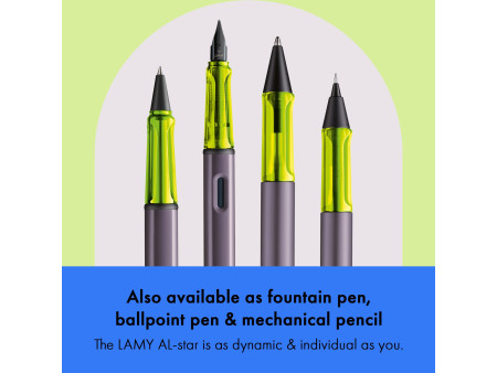 LAMY Stylo roller AL-star aubergine