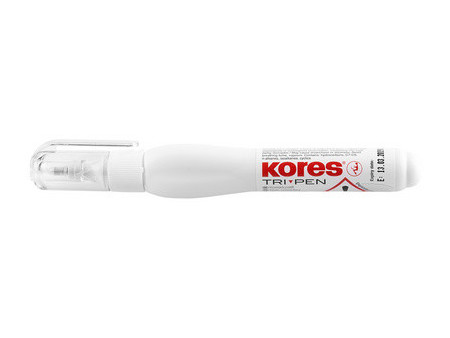Kores Stylo correcteur 'Tri Pen', contenu: 10 g, blanc