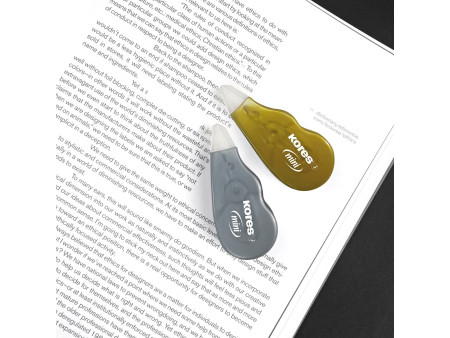 Kores Rouleau correcteur jetable 'Mini Metallic Style'