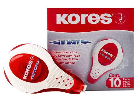 Kores roller correcteur jetable '2 WAY', 4,2 mm x 8 m