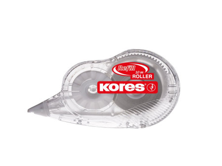 Kores Roller correcteur rechargeable 'Refill', 4,2 mm x 10 m