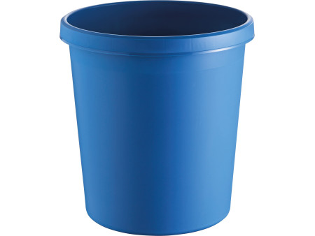 helit Corbeille à papier 'the german', 18 litres, PE, bleu
