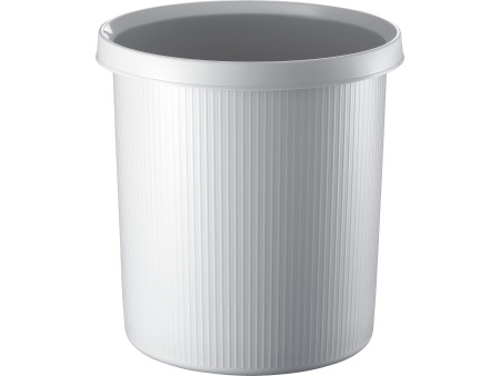 helit Corbeille à papier 'the german line', 18 litres, gris
