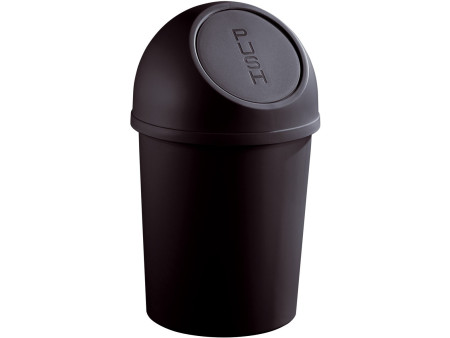 helit Poubelle 'the flip', 6 litres, noir