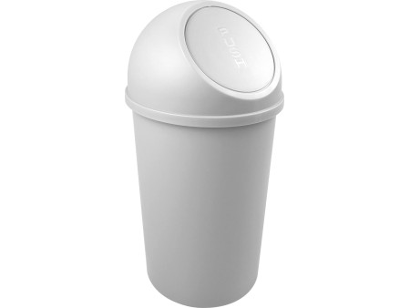 helit Poubelle 'the flip', 25 litres, gris lumière