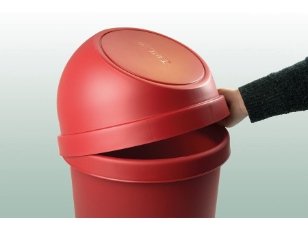 helit Poubelle 'the flip', 25 litres, noir
