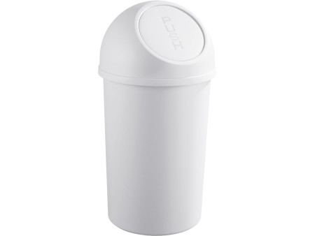 helit Poubelle 'the flip', 45 litres, gris lumière