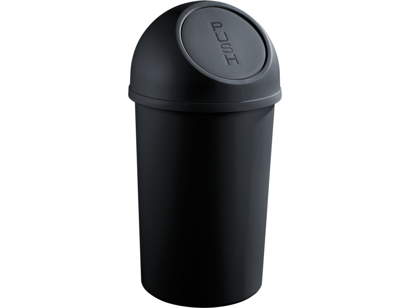 helit Poubelle 'the flip', 45 litres, noir