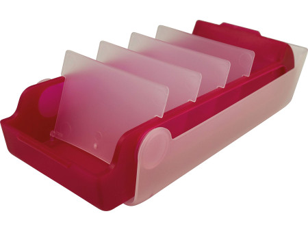 helit Boîte à fiches éducatives 'the beebox' A8, framboise