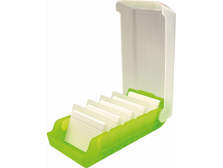 helit Boîte à fiches éducatives 'the beebox A7, citron vert