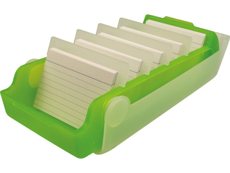 helit Boîte à fiches éducatives 'the beebox A7, citron vert
