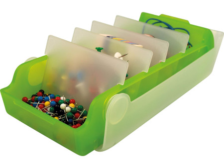 helit Boîte à fiches éducatives 'the beebox A7, citron vert